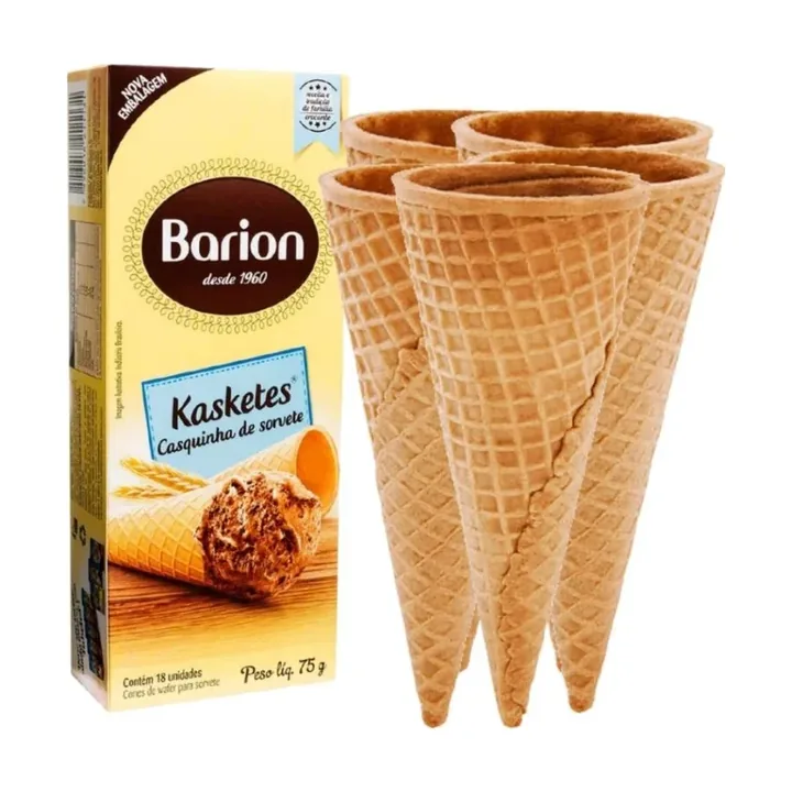 Casquinhas de Sorvete – Doces Júpiter
