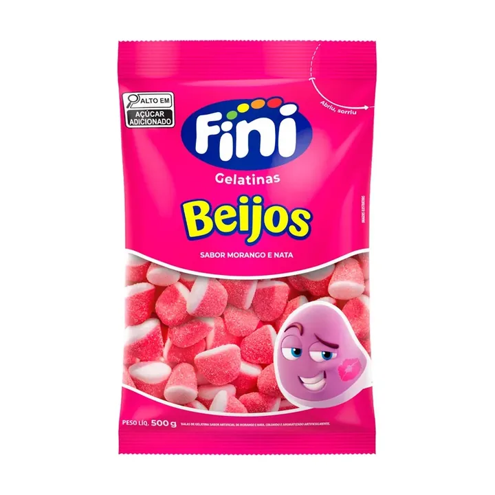 Beijos de Morango – Doces Júpiter